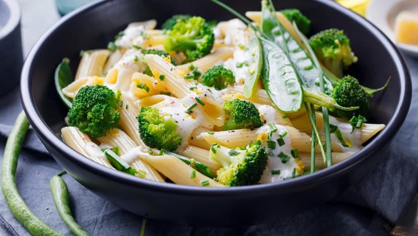 Espinafre a Carbonara