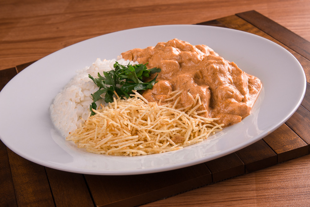 Stroganoff de Frango